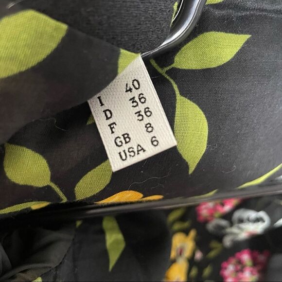 MOSCHINO Vintage Swing Crop Floral interior Jacket - Picture 12 of 13